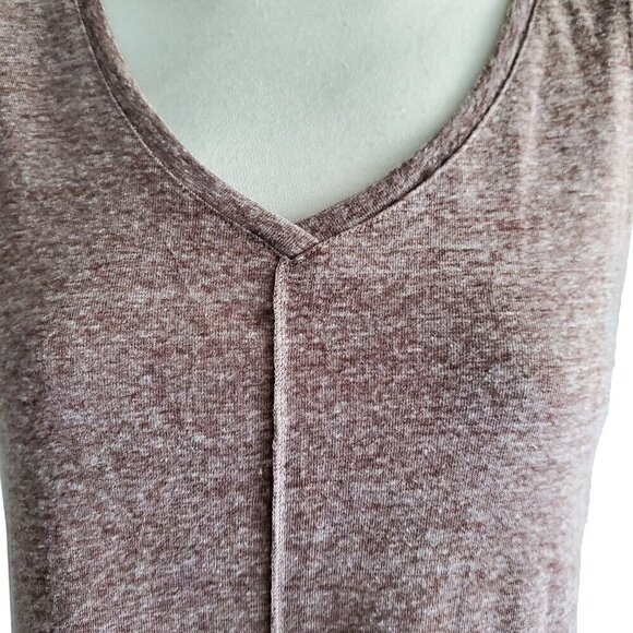 LOGO by Lori Goldstein Sleeveless Asymmetric Tunic Linen Blend Knit Size XS - Picture 6 of 15